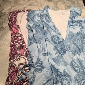 Pair of Athleta wrap dresses Size Small